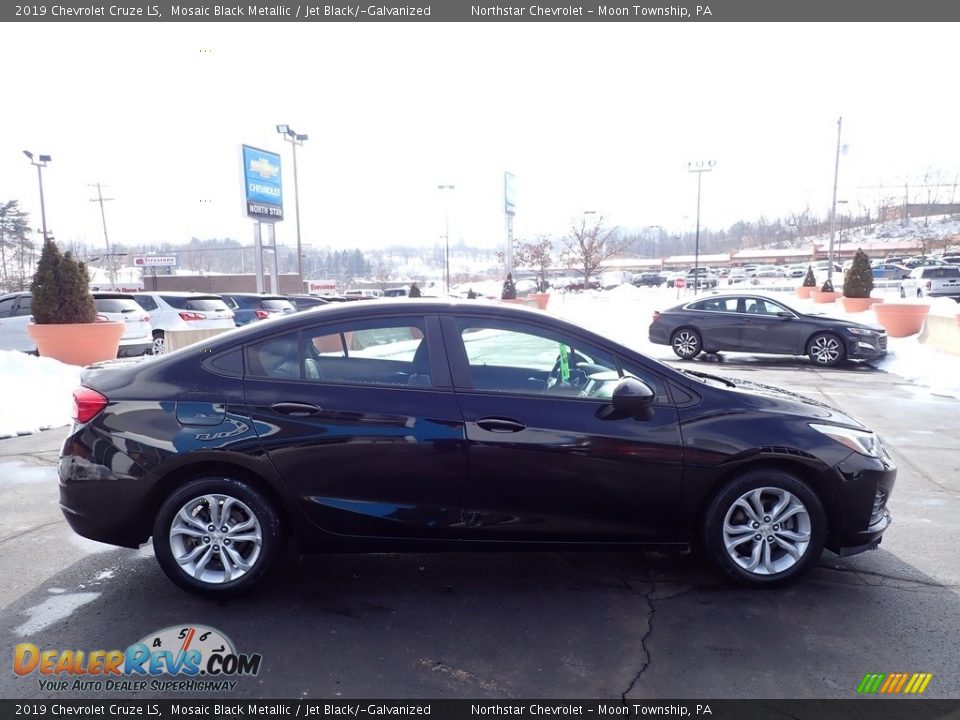 2019 Chevrolet Cruze LS Mosaic Black Metallic / Jet Black/­Galvanized Photo #10