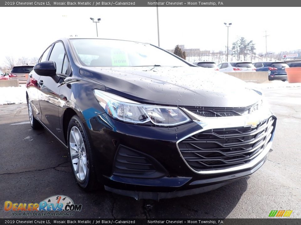 2019 Chevrolet Cruze LS Mosaic Black Metallic / Jet Black/­Galvanized Photo #12