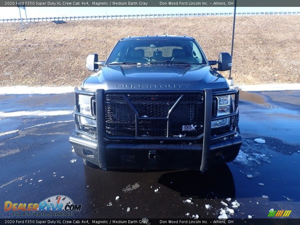 2020 Ford F350 Super Duty XL Crew Cab 4x4 Magnetic / Medium Earth Gray Photo #5