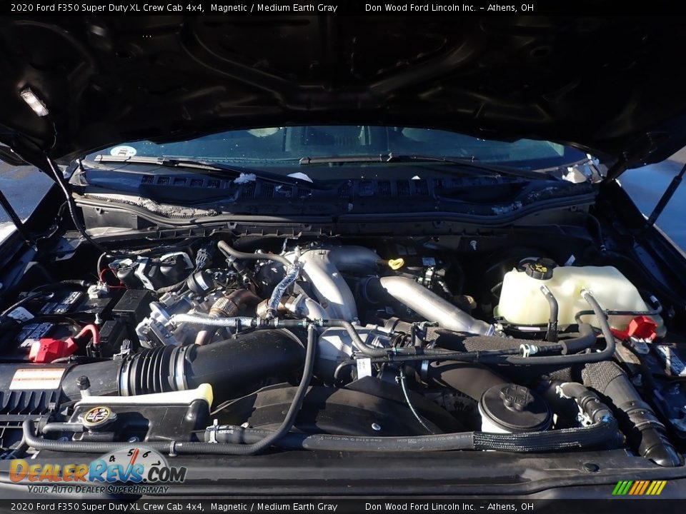 2020 Ford F350 Super Duty XL Crew Cab 4x4 Magnetic / Medium Earth Gray Photo #7