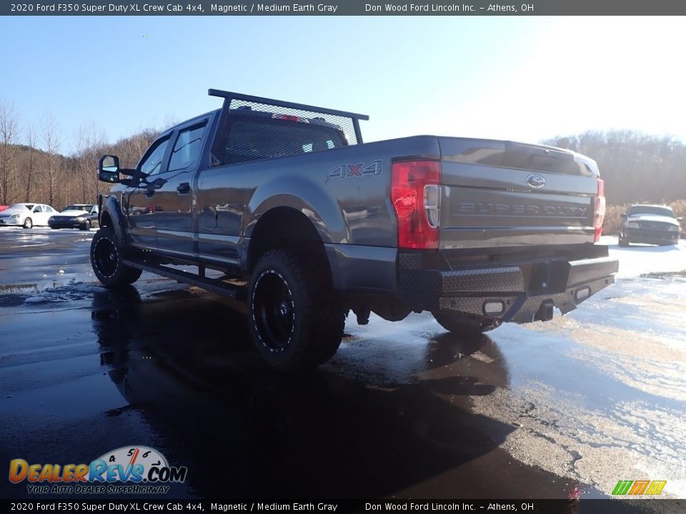 2020 Ford F350 Super Duty XL Crew Cab 4x4 Magnetic / Medium Earth Gray Photo #11