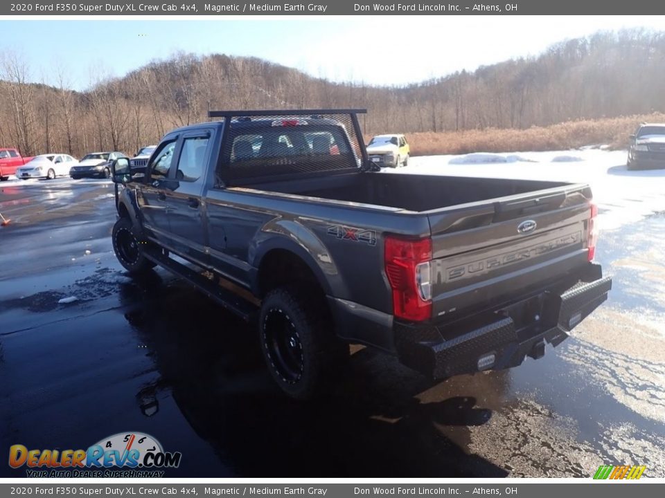 2020 Ford F350 Super Duty XL Crew Cab 4x4 Magnetic / Medium Earth Gray Photo #12