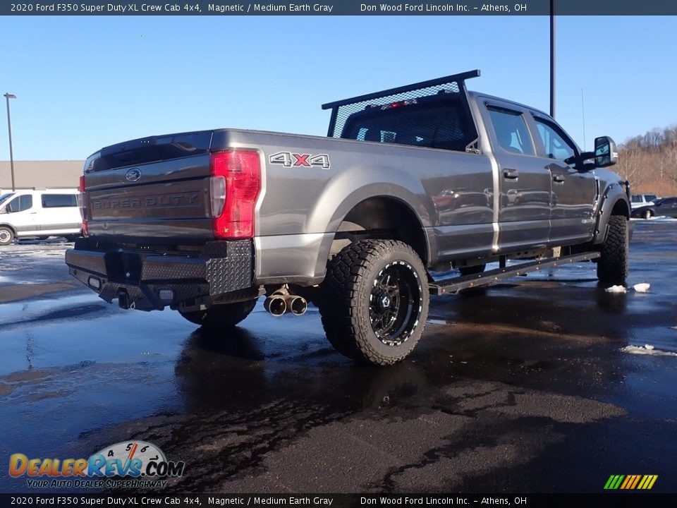 2020 Ford F350 Super Duty XL Crew Cab 4x4 Magnetic / Medium Earth Gray Photo #15