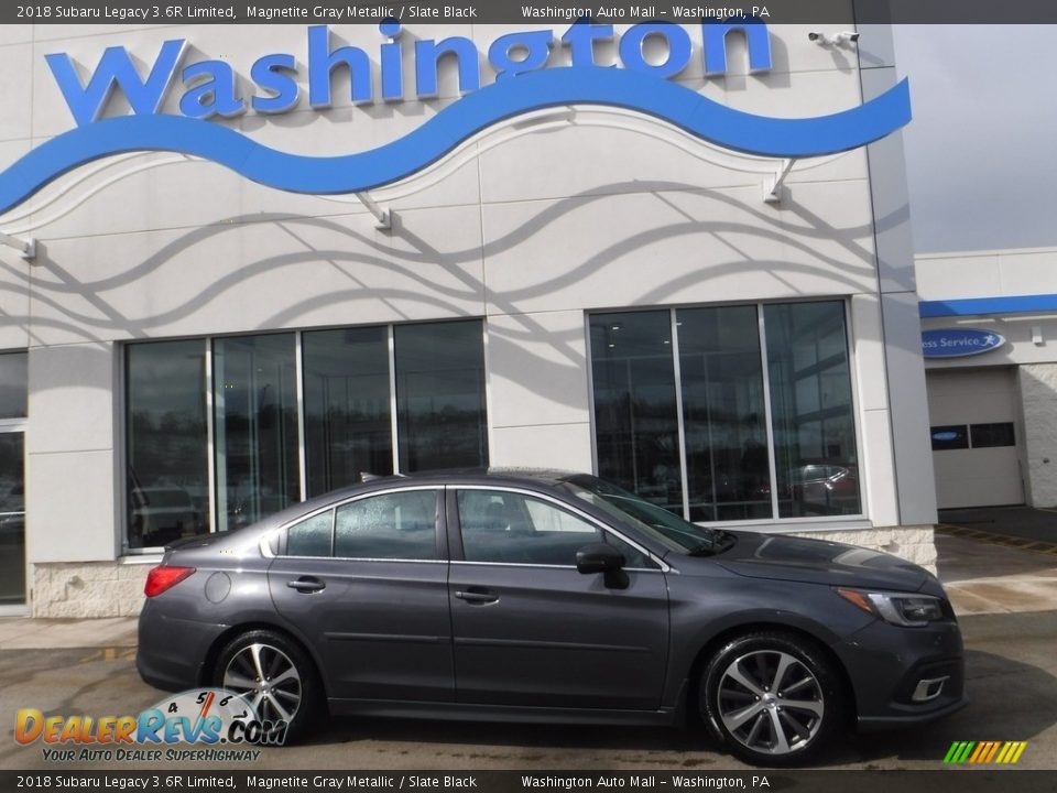 2018 Subaru Legacy 3.6R Limited Magnetite Gray Metallic / Slate Black Photo #2