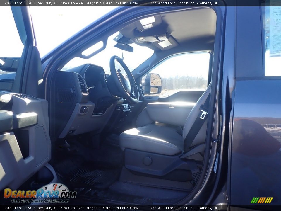2020 Ford F350 Super Duty XL Crew Cab 4x4 Magnetic / Medium Earth Gray Photo #21