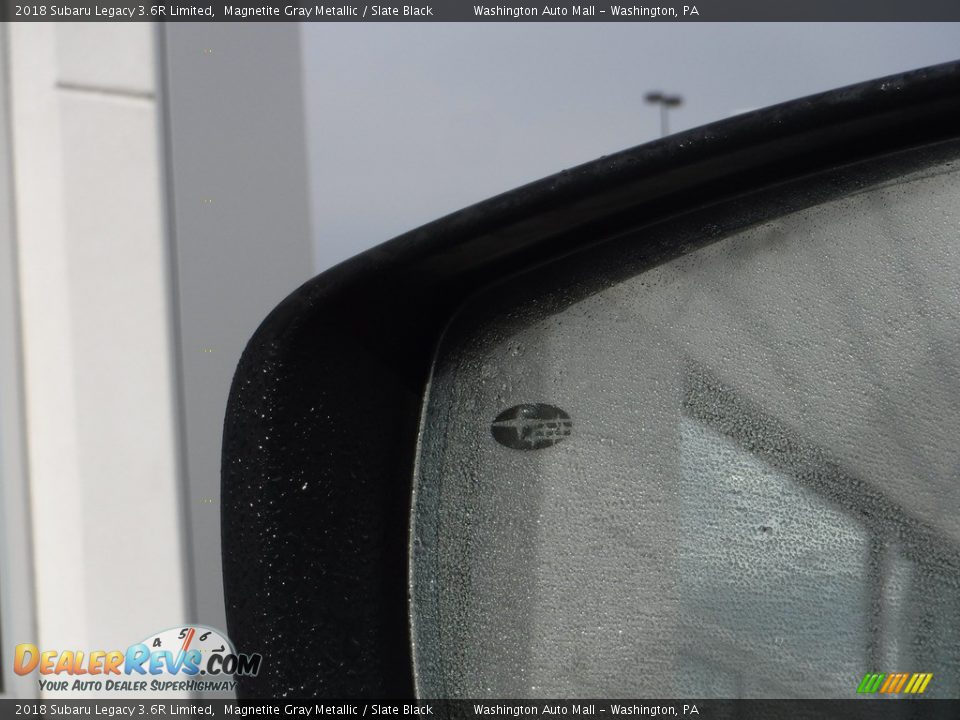 2018 Subaru Legacy 3.6R Limited Magnetite Gray Metallic / Slate Black Photo #7