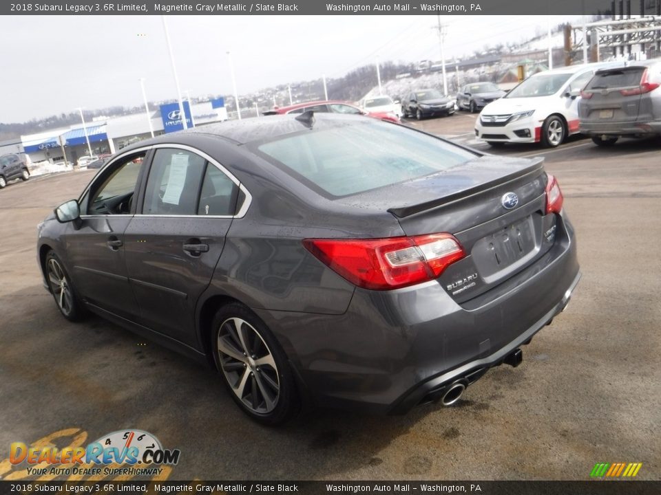 2018 Subaru Legacy 3.6R Limited Magnetite Gray Metallic / Slate Black Photo #8