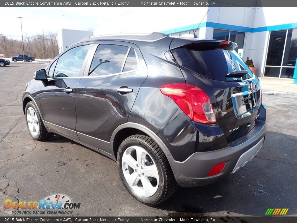 2015 Buick Encore Convenience AWD Carbon Black Metallic / Ebony Photo #4