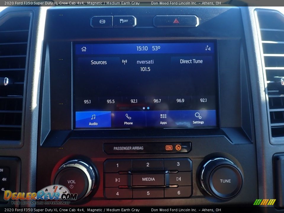 2020 Ford F350 Super Duty XL Crew Cab 4x4 Magnetic / Medium Earth Gray Photo #25