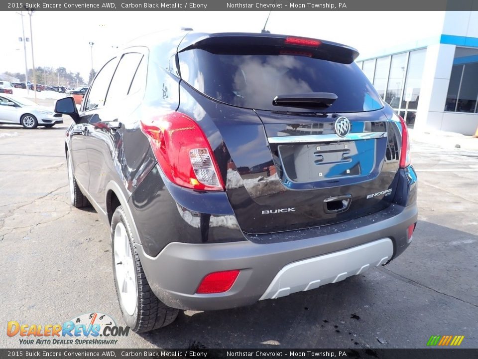 2015 Buick Encore Convenience AWD Carbon Black Metallic / Ebony Photo #5