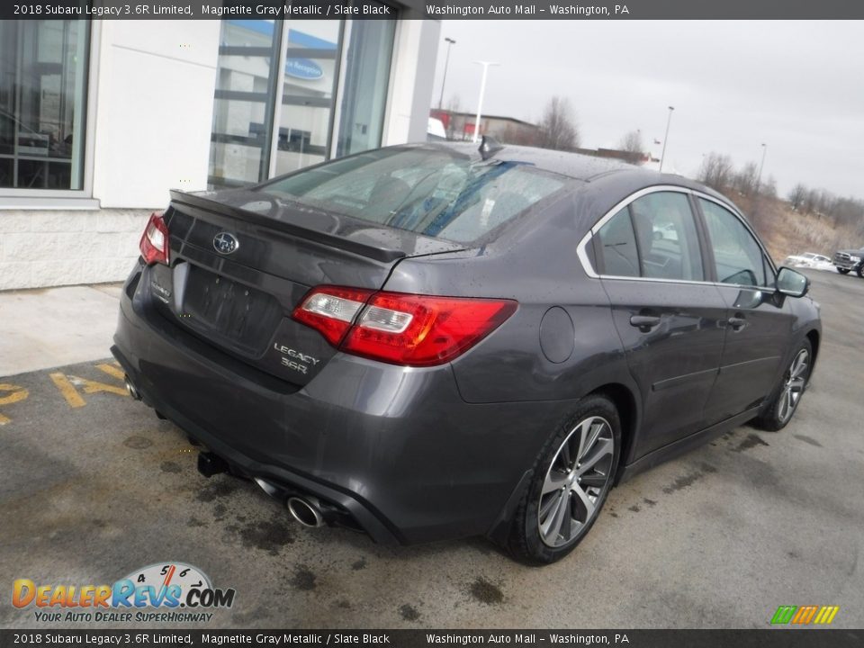 2018 Subaru Legacy 3.6R Limited Magnetite Gray Metallic / Slate Black Photo #11