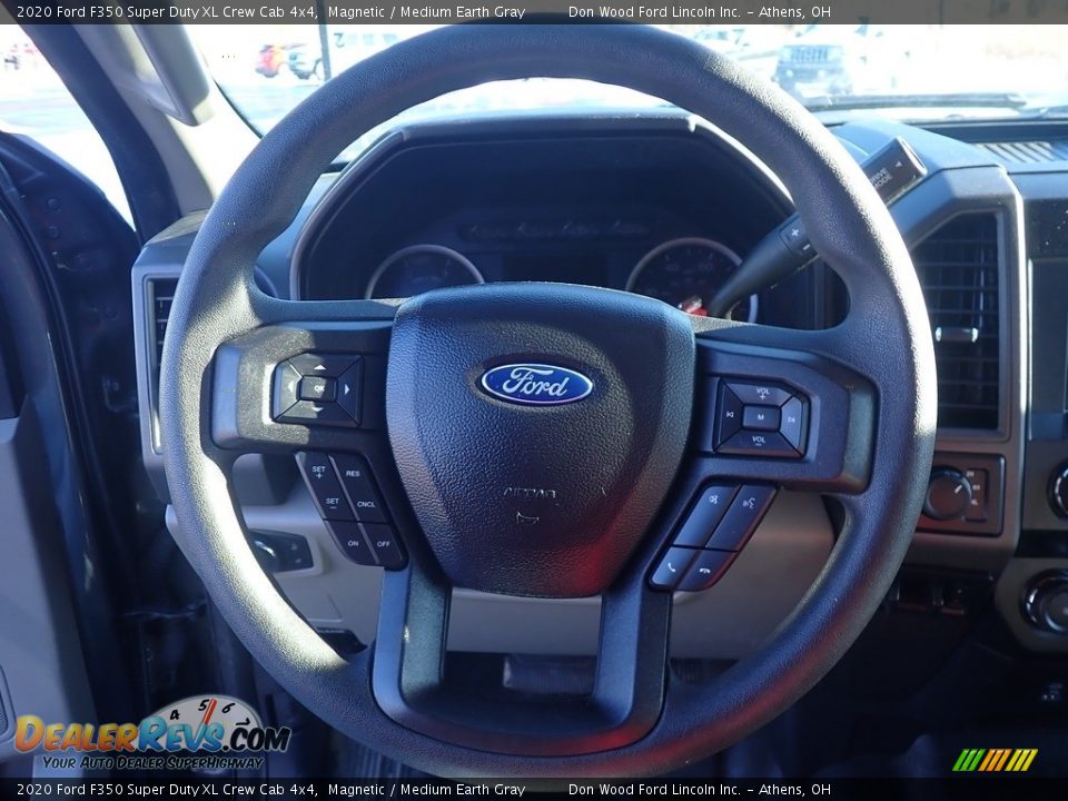 2020 Ford F350 Super Duty XL Crew Cab 4x4 Magnetic / Medium Earth Gray Photo #26