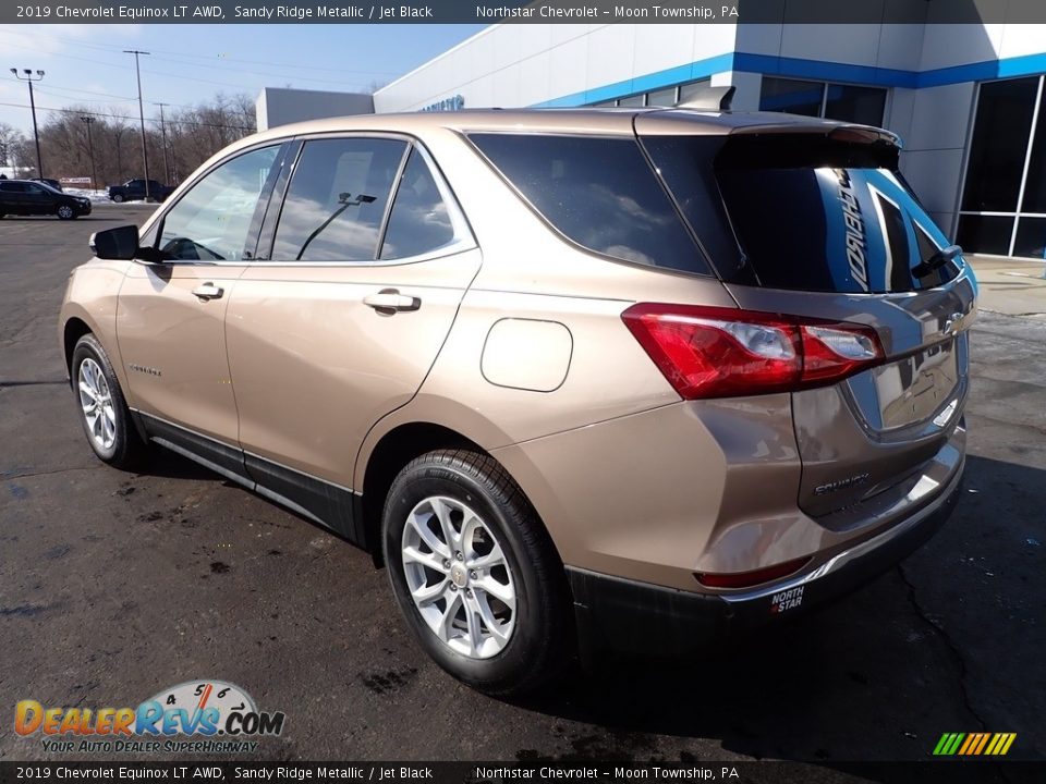2019 Chevrolet Equinox LT AWD Sandy Ridge Metallic / Jet Black Photo #4