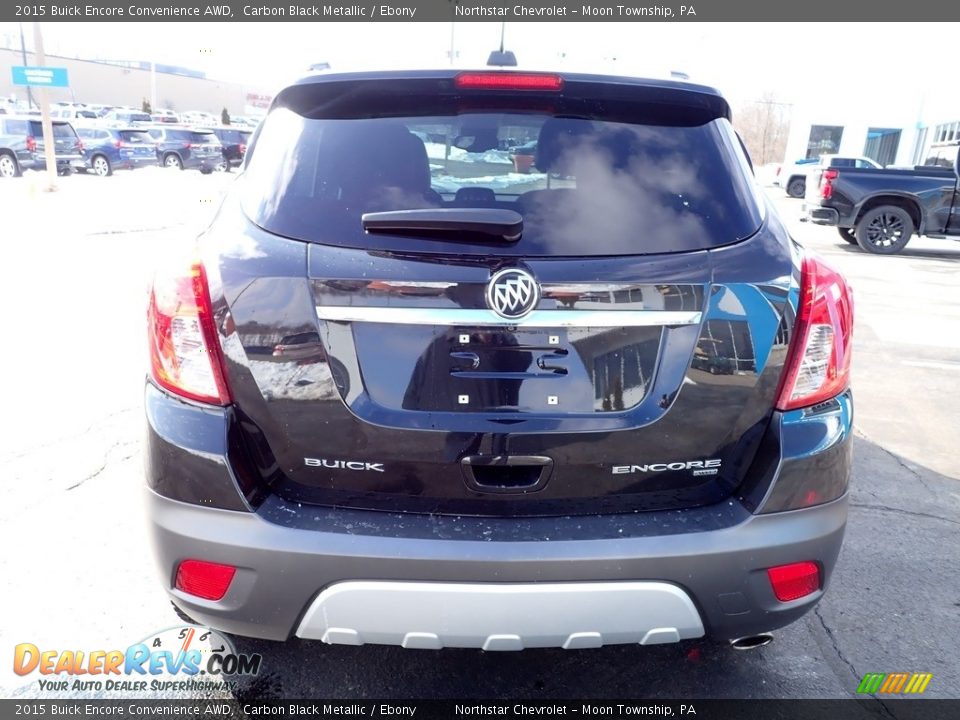 2015 Buick Encore Convenience AWD Carbon Black Metallic / Ebony Photo #6