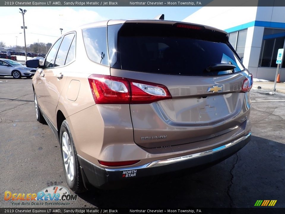 2019 Chevrolet Equinox LT AWD Sandy Ridge Metallic / Jet Black Photo #5