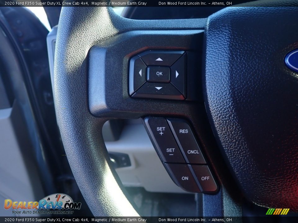 2020 Ford F350 Super Duty XL Crew Cab 4x4 Magnetic / Medium Earth Gray Photo #28
