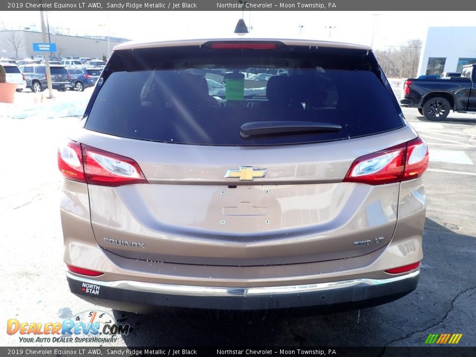 2019 Chevrolet Equinox LT AWD Sandy Ridge Metallic / Jet Black Photo #6