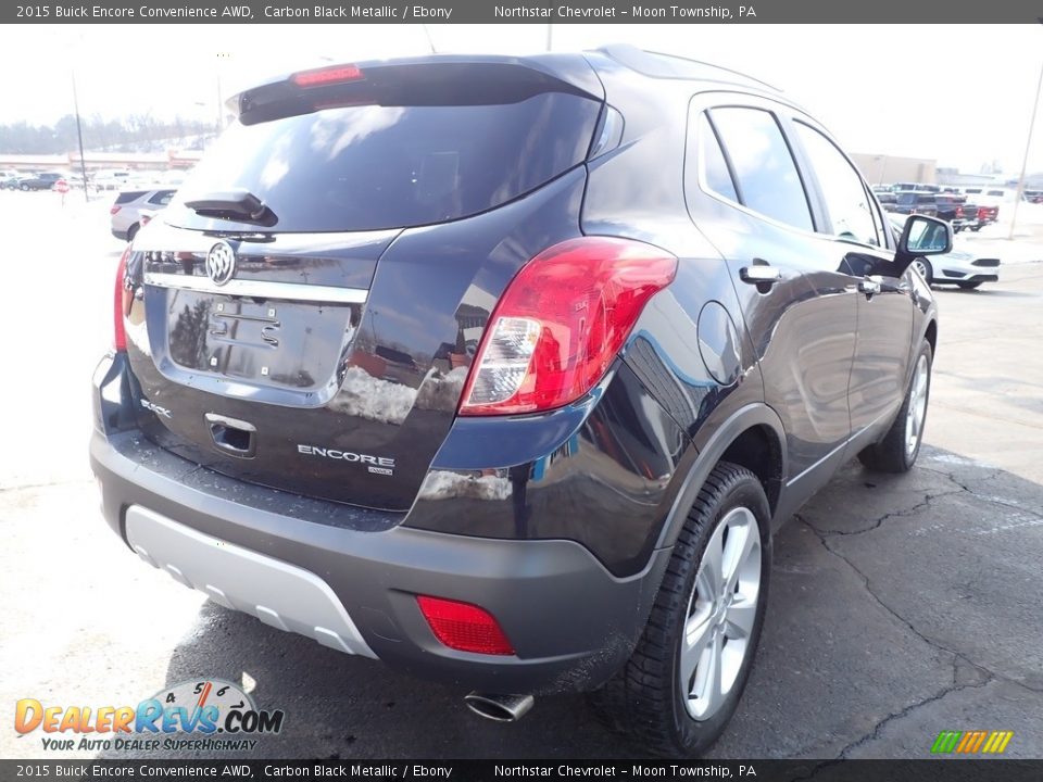 2015 Buick Encore Convenience AWD Carbon Black Metallic / Ebony Photo #8