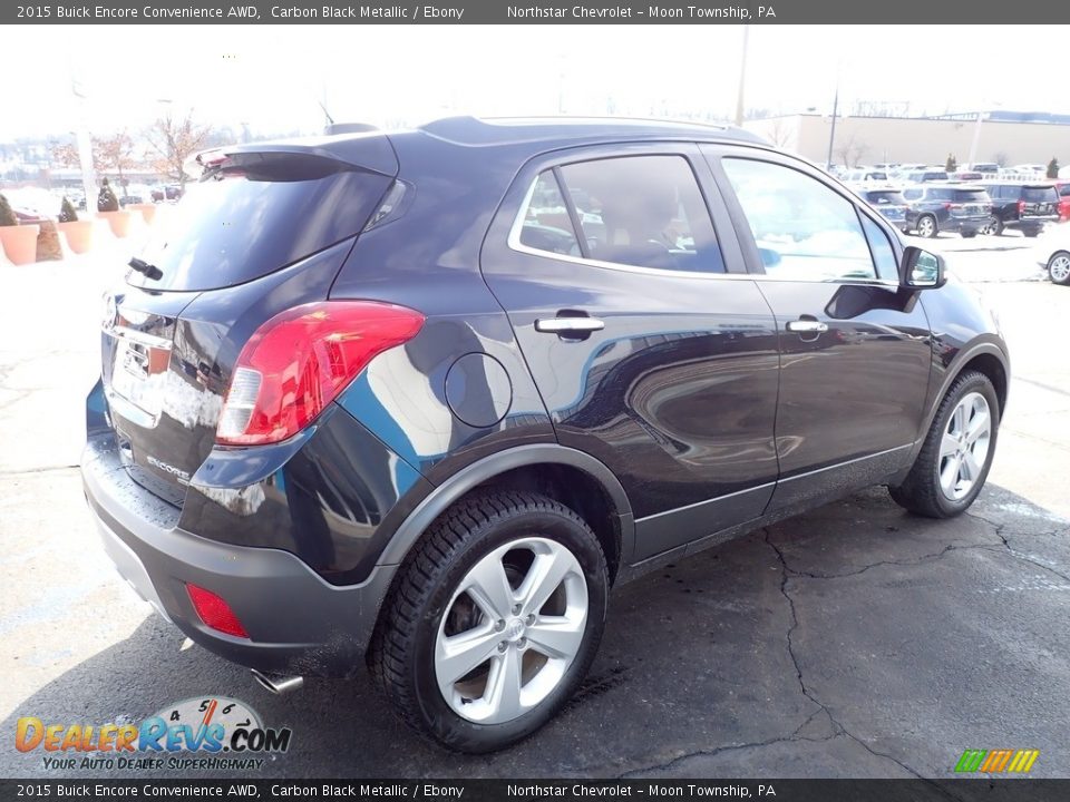 2015 Buick Encore Convenience AWD Carbon Black Metallic / Ebony Photo #9