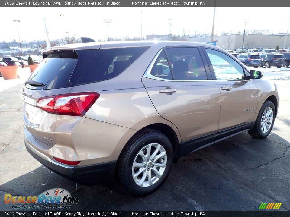 2019 Chevrolet Equinox LT AWD Sandy Ridge Metallic / Jet Black Photo #9