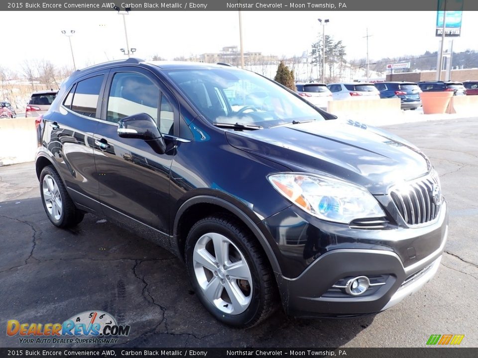 2015 Buick Encore Convenience AWD Carbon Black Metallic / Ebony Photo #11