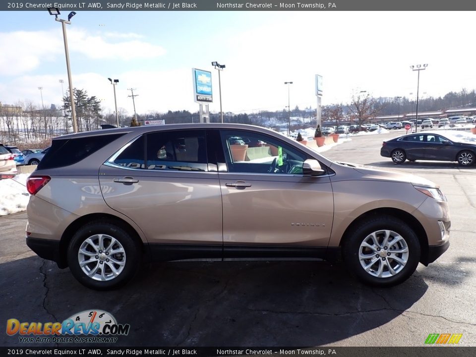 2019 Chevrolet Equinox LT AWD Sandy Ridge Metallic / Jet Black Photo #10