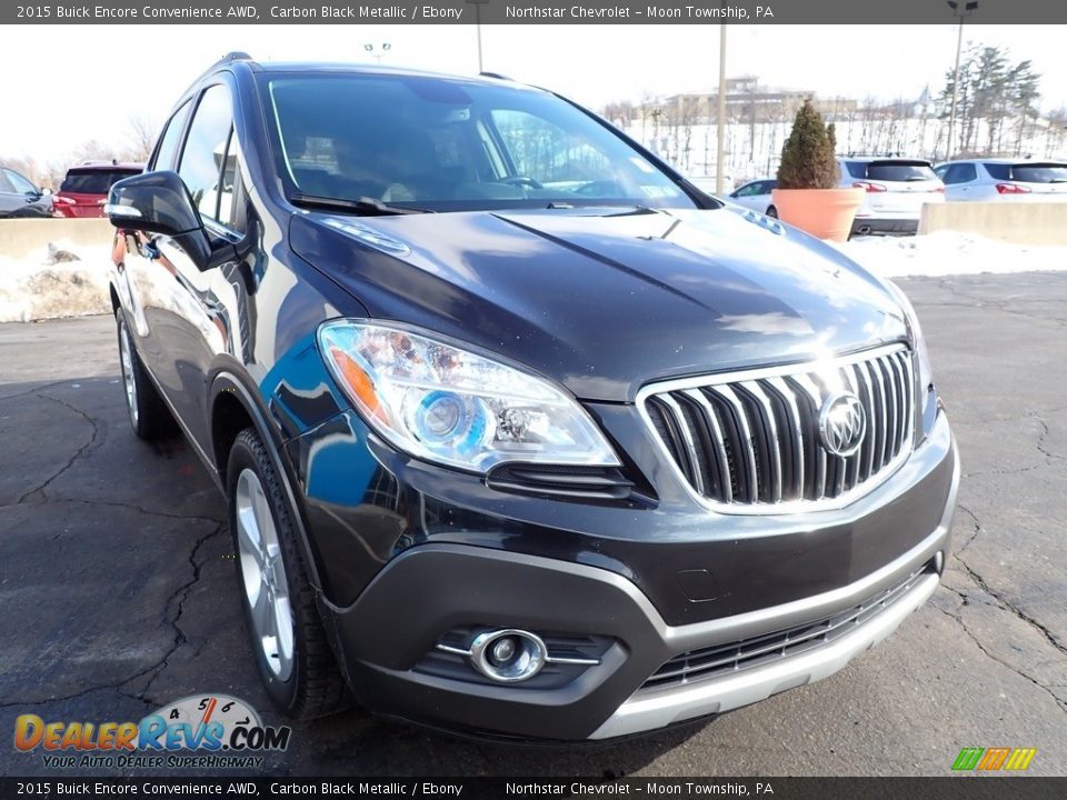 2015 Buick Encore Convenience AWD Carbon Black Metallic / Ebony Photo #12