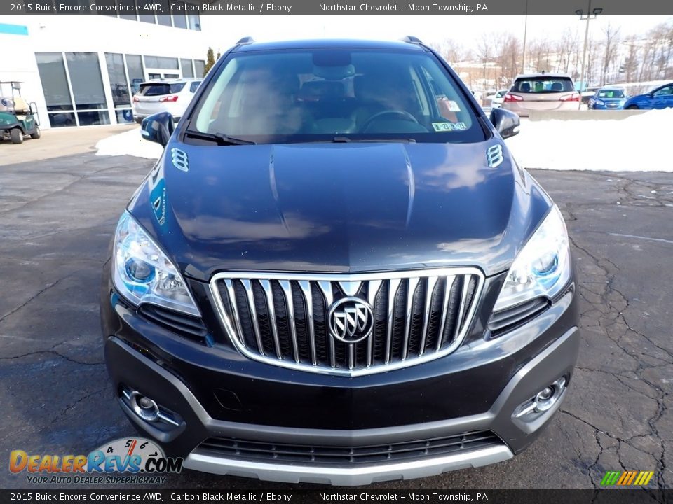 2015 Buick Encore Convenience AWD Carbon Black Metallic / Ebony Photo #13