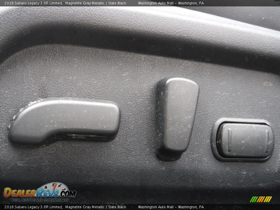 2018 Subaru Legacy 3.6R Limited Magnetite Gray Metallic / Slate Black Photo #20