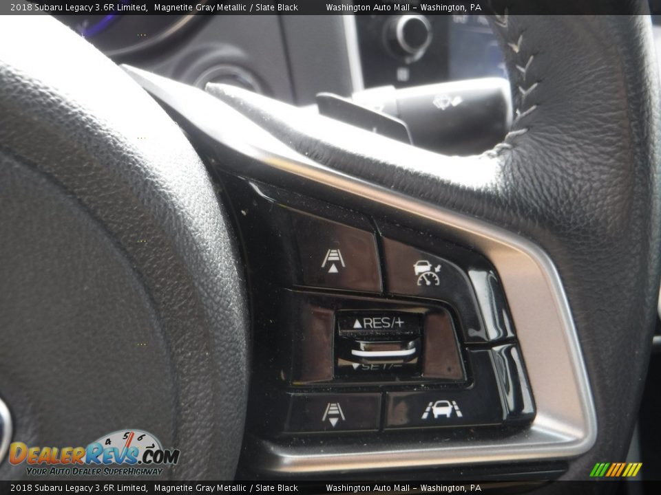 2018 Subaru Legacy 3.6R Limited Magnetite Gray Metallic / Slate Black Photo #30