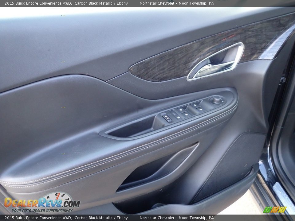 2015 Buick Encore Convenience AWD Carbon Black Metallic / Ebony Photo #24