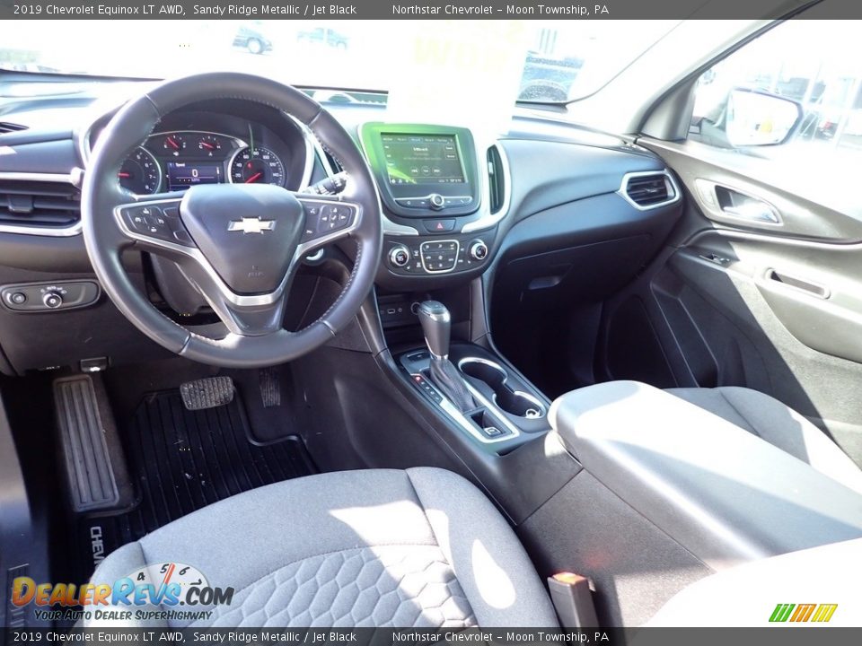 2019 Chevrolet Equinox LT AWD Sandy Ridge Metallic / Jet Black Photo #22