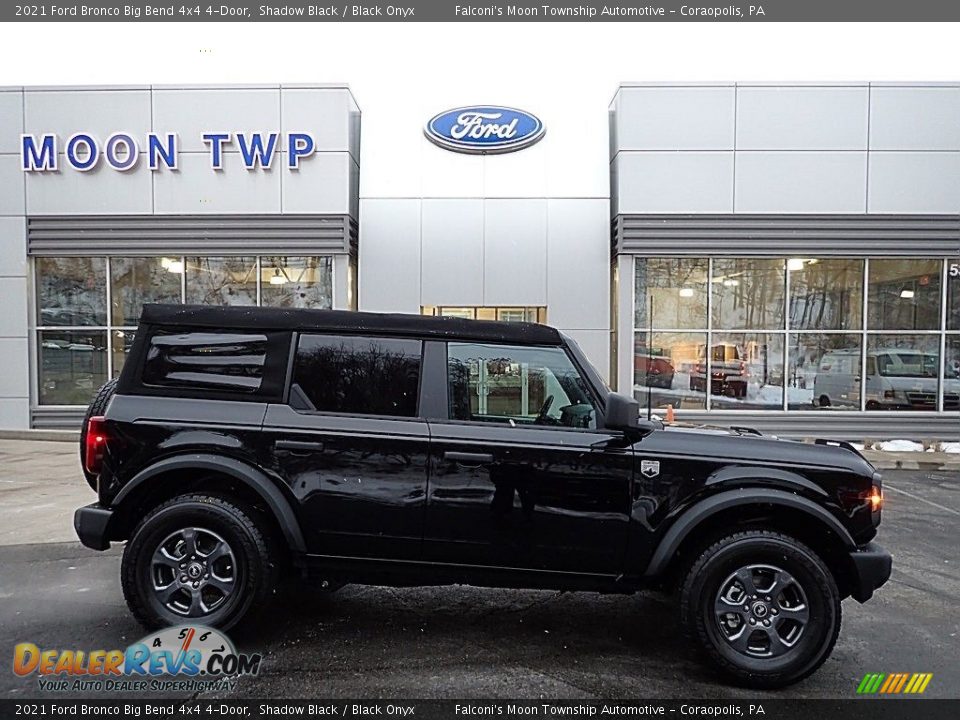 2021 Ford Bronco Big Bend 4x4 4-Door Shadow Black / Black Onyx Photo #1