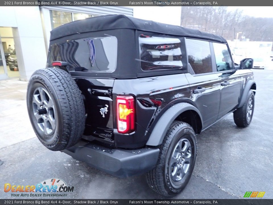 2021 Ford Bronco Big Bend 4x4 4-Door Shadow Black / Black Onyx Photo #2