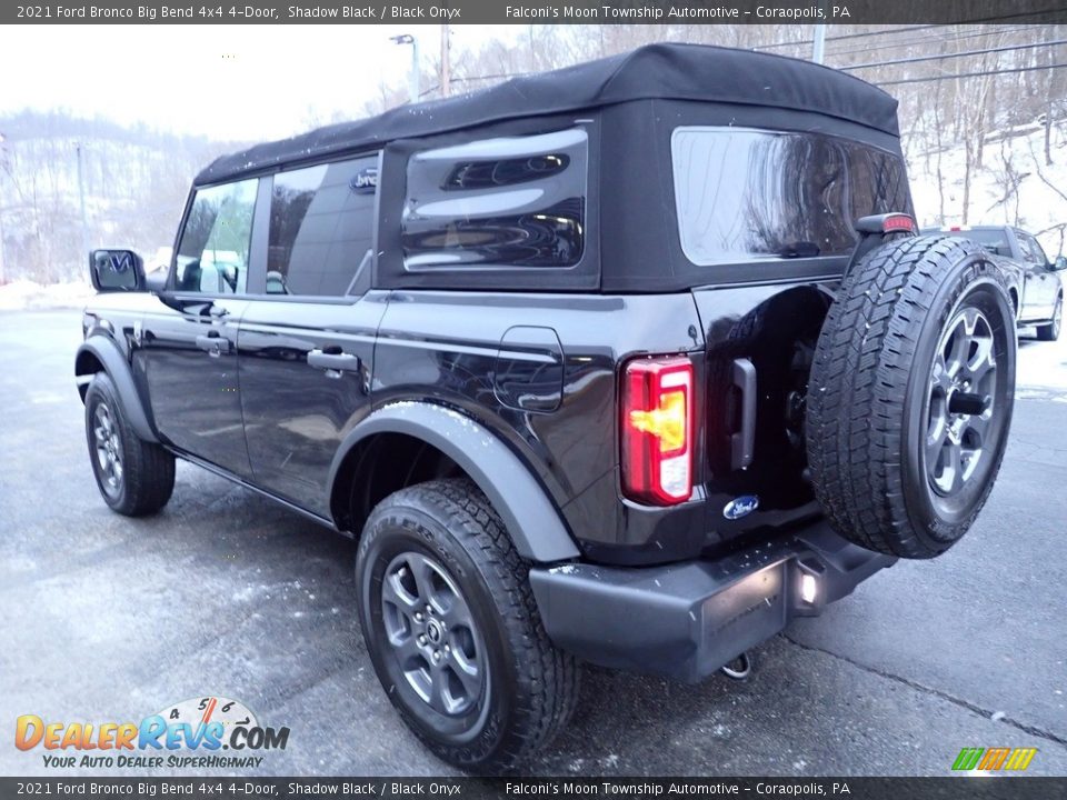 2021 Ford Bronco Big Bend 4x4 4-Door Shadow Black / Black Onyx Photo #5