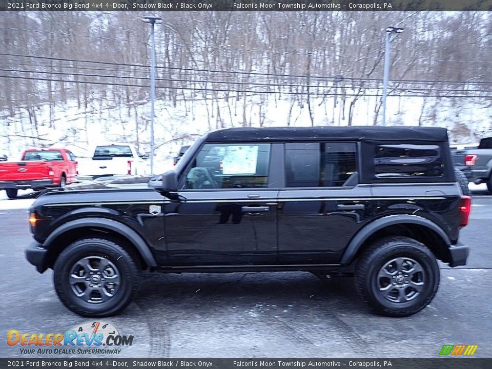 2021 Ford Bronco Big Bend 4x4 4-Door Shadow Black / Black Onyx Photo #6