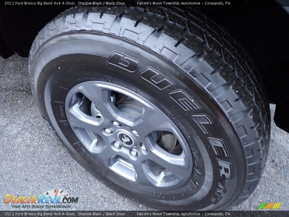 2021 Ford Bronco Big Bend 4x4 4-Door Shadow Black / Black Onyx Photo #8