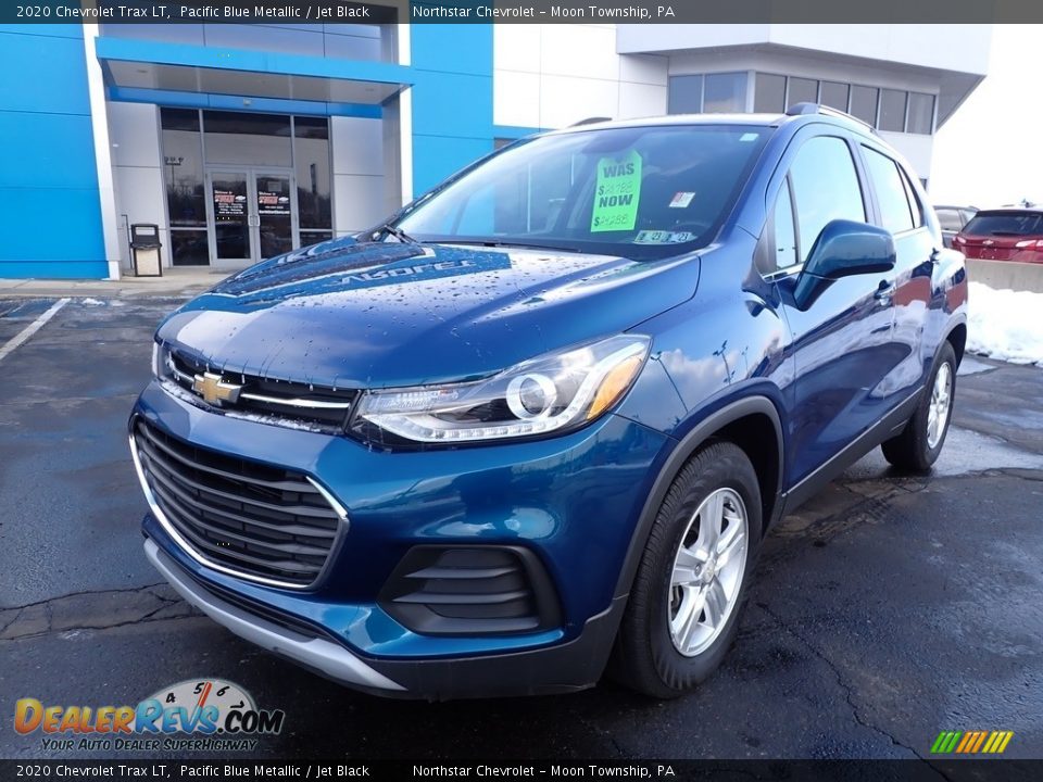 2020 Chevrolet Trax LT Pacific Blue Metallic / Jet Black Photo #2