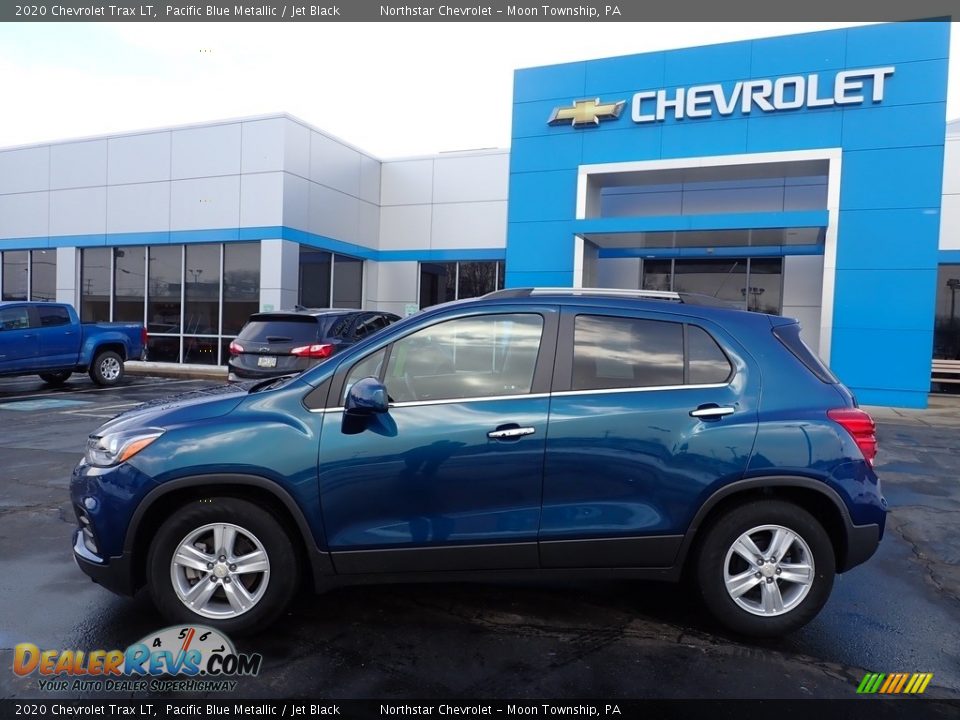 2020 Chevrolet Trax LT Pacific Blue Metallic / Jet Black Photo #3