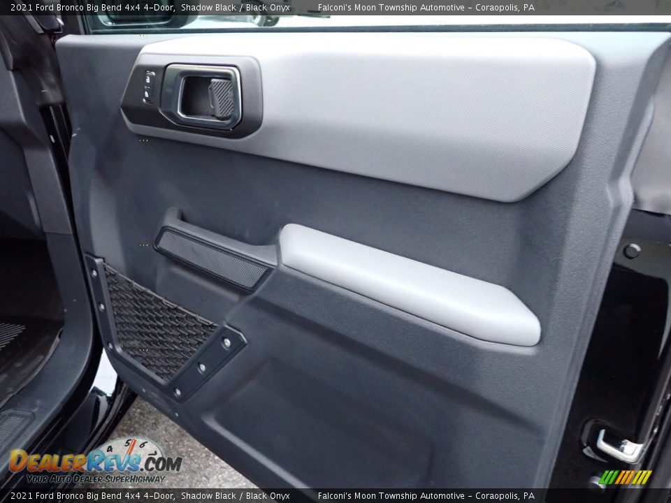 2021 Ford Bronco Big Bend 4x4 4-Door Shadow Black / Black Onyx Photo #13
