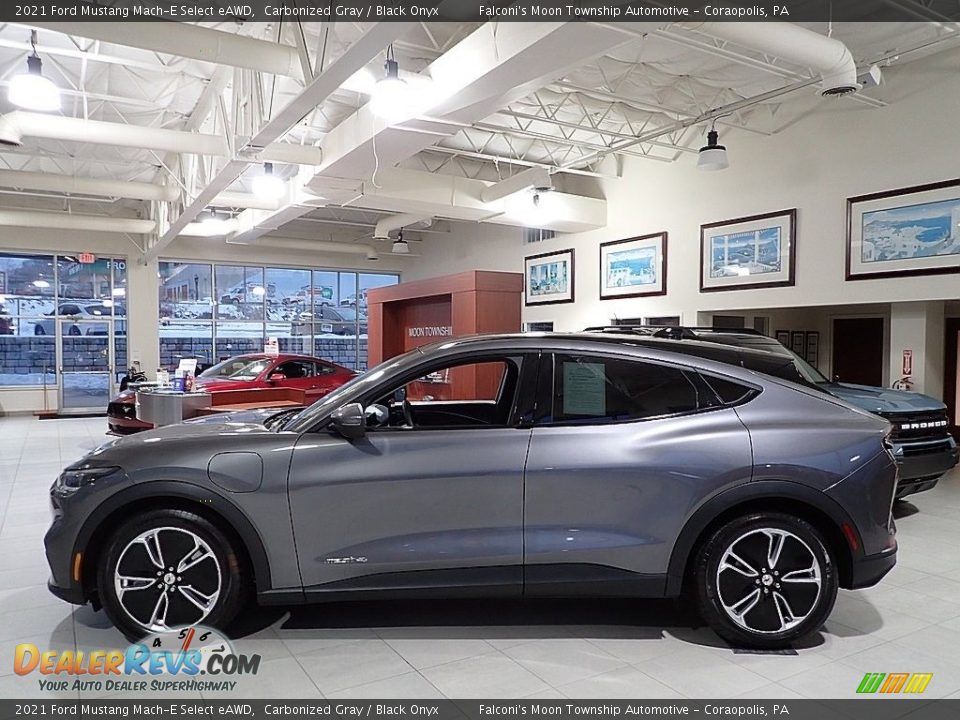 Carbonized Gray 2021 Ford Mustang Mach-E Select eAWD Photo #1