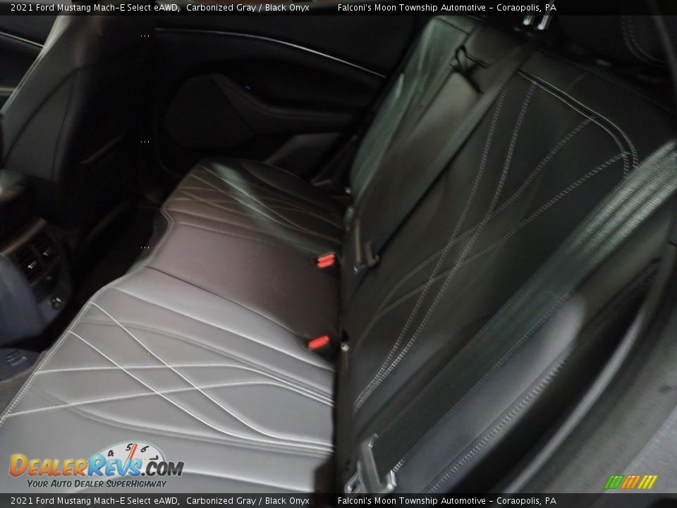 Rear Seat of 2021 Ford Mustang Mach-E Select eAWD Photo #17