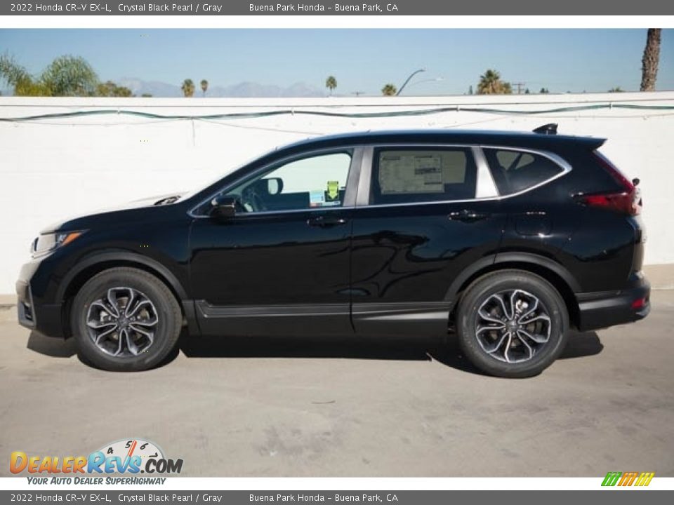 Crystal Black Pearl 2022 Honda CR-V EX-L Photo #4