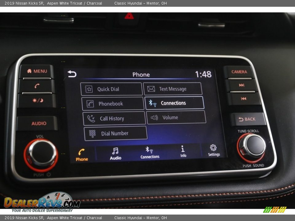 2019 Nissan Kicks SR Aspen White Tricoat / Charcoal Photo #12