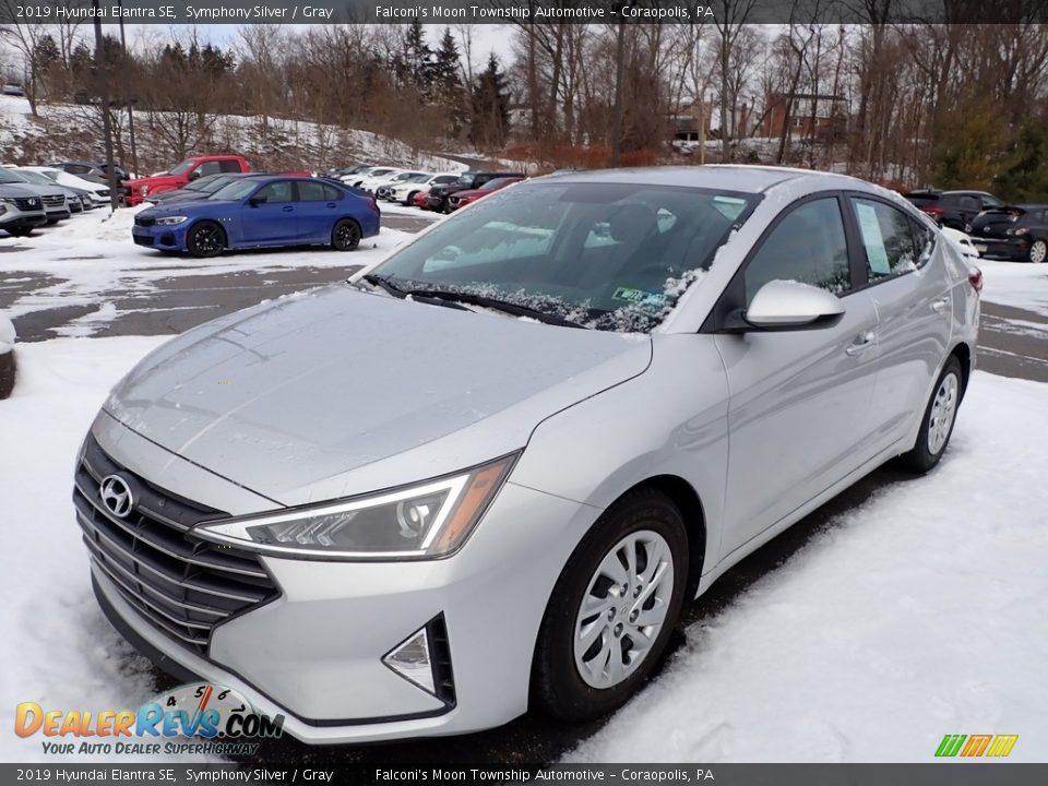 2019 Hyundai Elantra SE Symphony Silver / Gray Photo #1