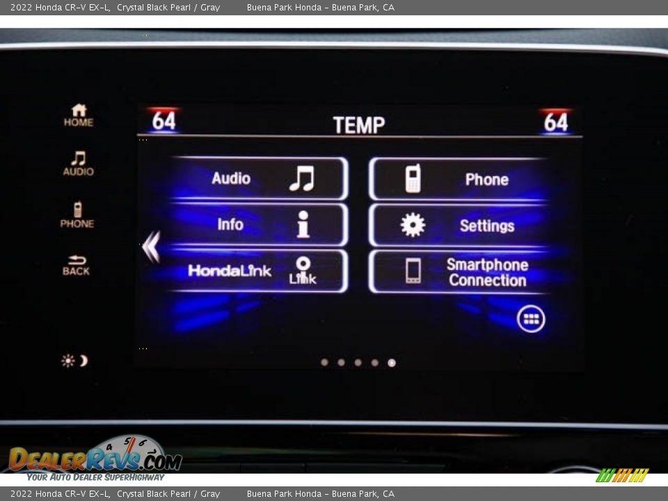 2022 Honda CR-V EX-L Crystal Black Pearl / Gray Photo #31