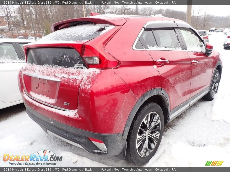 2019 Mitsubishi Eclipse Cross SE S-AWC Red Diamond / Black Photo #4