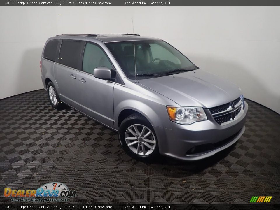 2019 Dodge Grand Caravan SXT Billet / Black/Light Graystone Photo #3