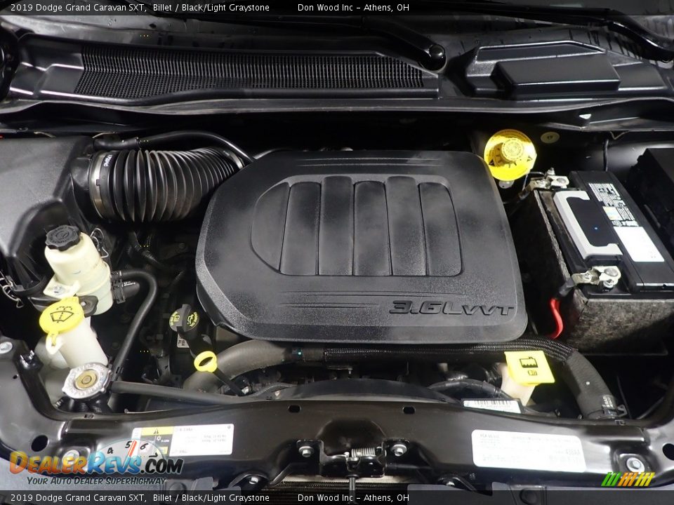 2019 Dodge Grand Caravan SXT Billet / Black/Light Graystone Photo #7