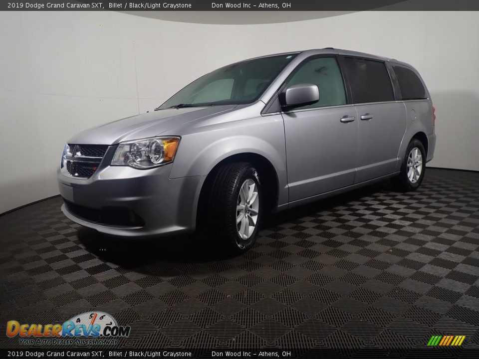2019 Dodge Grand Caravan SXT Billet / Black/Light Graystone Photo #8